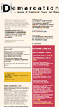 Mobile Screenshot of demarcations-journal.org